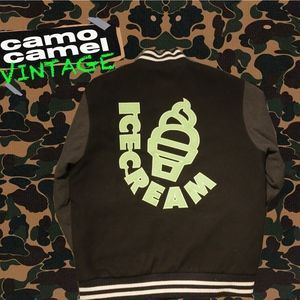 Rare ICE CREAM Varsity Jacket